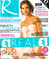 real magazine cover